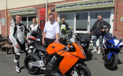 Northumberland chef puts super bikes on menu