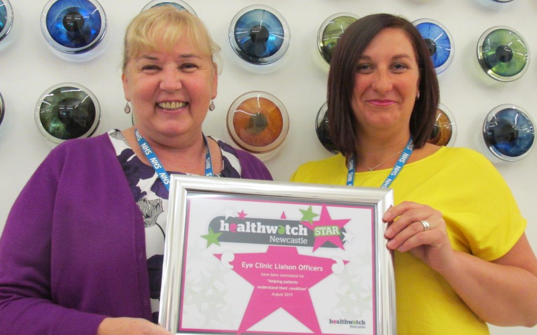 Healthwatch awards those with stars in their eyes
