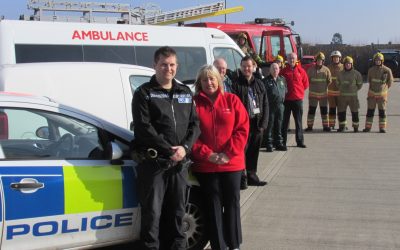 Blue light services give warm glow