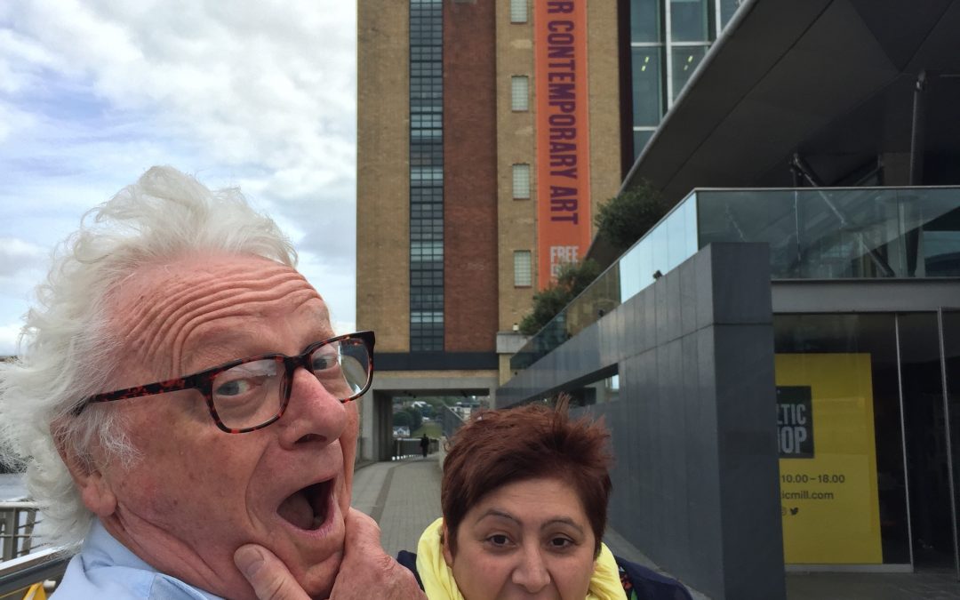 We can swing together – from the top of The Baltic