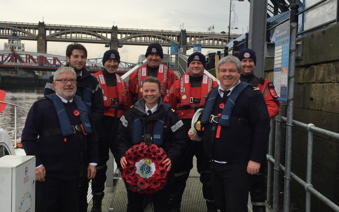 Maritime Volunteers Pay Respects