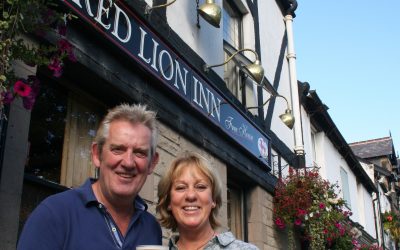 Warm welcome on a cold night at Red Lion