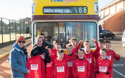 Tyneidols score by sponsoring local football  