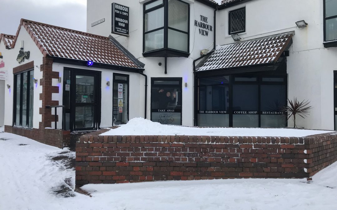 Snow way I’m not getting my fish and chips