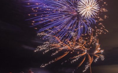 Crowds Turn Out for  Blyth Firework Festival