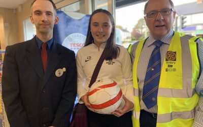 Every Little Helps as Rotary  help fund soccer team