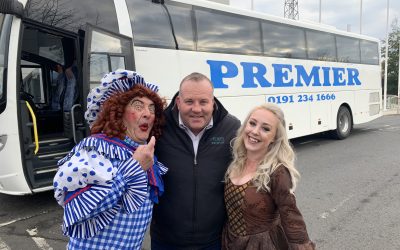 Bus Company Sends Cinderella’s Coach to Panto