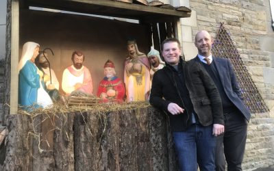 Wise Men of the Council Donate Historic Figures for Christmas Restoration