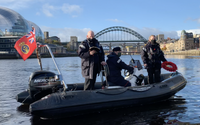 MVS Unit Pays River Tribute to the Fallen