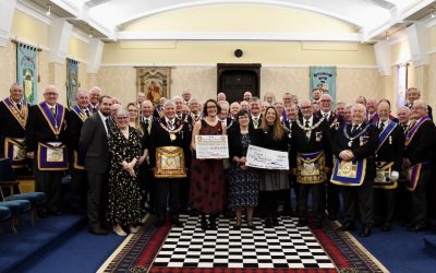 Heartfelt Donation from Northumberland Freemasons to CHUF