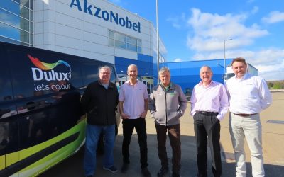 A DAB of Dulux Adds Life to Northumberland’s Airwaves