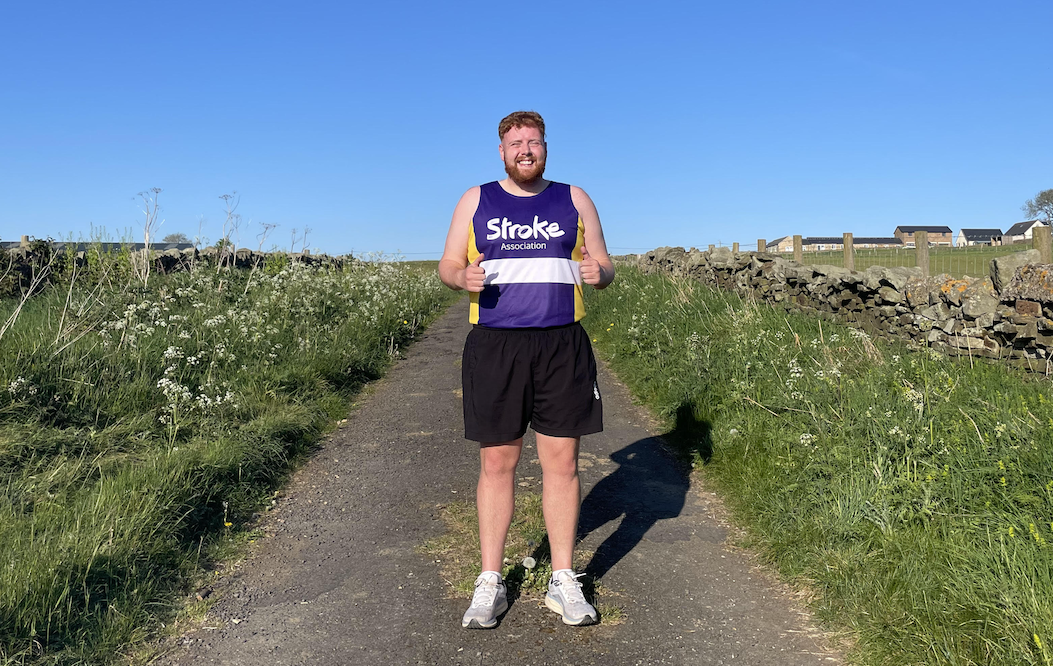 Healthwatch Dan Runs For Stroke Association
