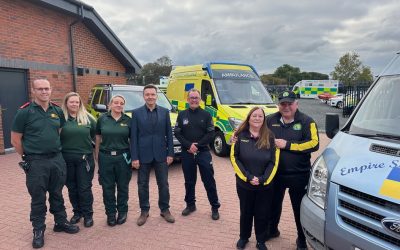 Ambulances Head to Ukraine