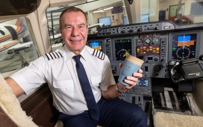 Ex-British Airways Pilot Launches Innovative AeroCup – Solving a Problem in the Sky