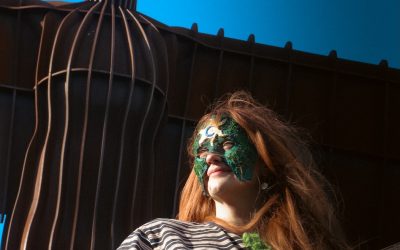 Gateshead Artist Annie Enclave Transforms Audience Stories into Live, Improvised Songs Through Unique Masked Music Project