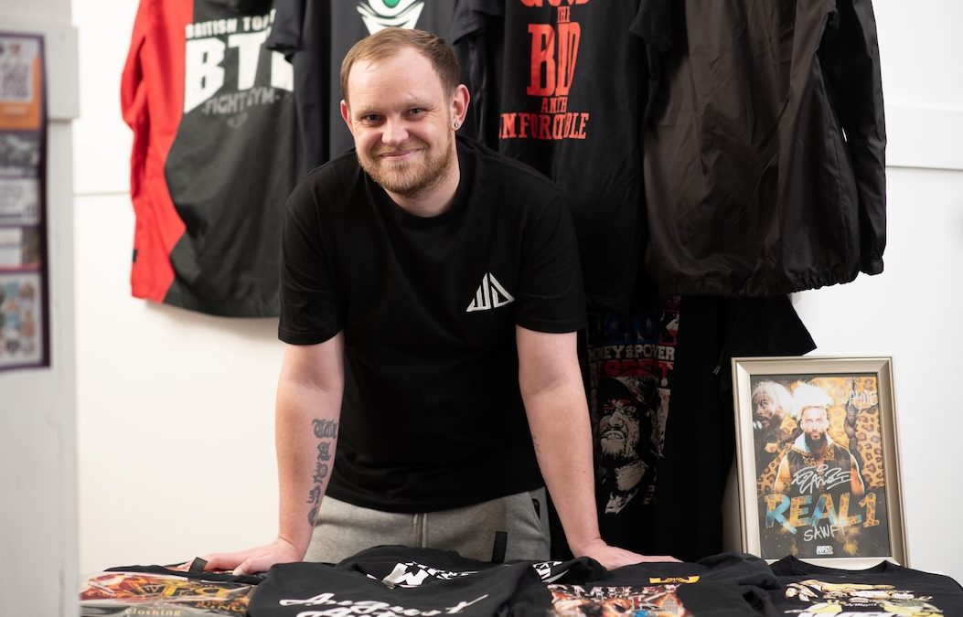 From Fan To Business For Blaydon Wrestling Designer