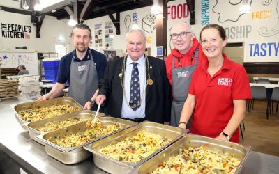 Lord Mayor Thanks The People’s Kitchen Volunteers