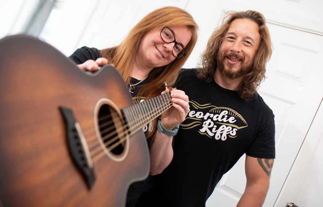 Couple Strike a Chord with Guitar Business