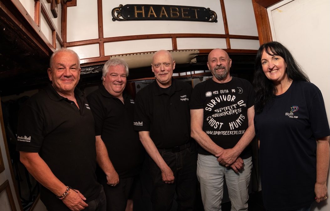 Ghost Hunters Invited Aboard Historic Blyth Tall Ship in Unique Charity Fundraiser