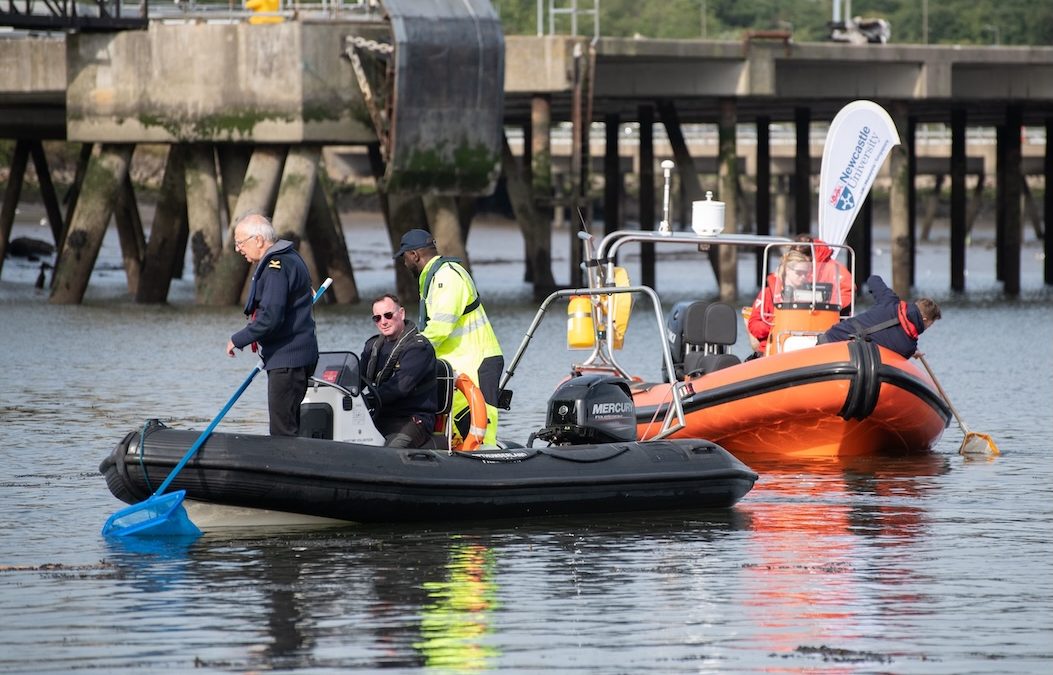 MVS VOLUNTEERS RESPOND TO PORT OF TYNE CALL TO HELP CLEAN UP NURDLE SPILL